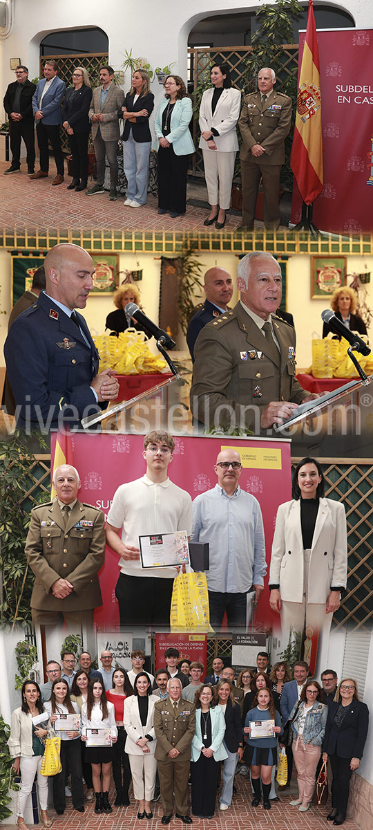 Entrega de premios del concurso literario 205 Carta a un Militar Español