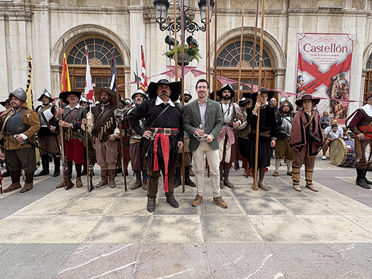 Castellón celebra este sábado la recreación histórica de los Tercios para impulsar el comercio local en el centro de la ciudad Castellón celebra este sábado la recreación histórica de los Tercios para impulsar el comercio local en el centro de la ciudad