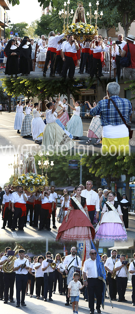 El Grao de Castellón homenajea a la Virgen del Carmen con su tradicional procesión marinera El Grao de Castellón homenajea a la Virgen del Carmen con su tradicional procesión marinera