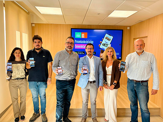 Vidal presenta una nueva App del Marketplace para impulsar las compras online en mercados y comercios de proximidad en Castellón