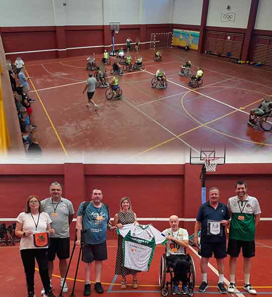 El equipo de baloncesto en silla de ruedas de COCEMFE Castelló acerca el deporte inclusivo al Centro Penitenciario Castellon I El equipo de baloncesto en silla de ruedas de COCEMFE Castelló acerca el deporte inclusivo al Centro Penitenciario Castellon I