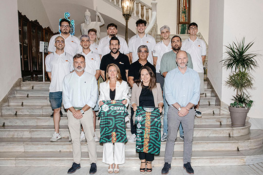 El Ayuntamiento de Castellón homenajea al Club Deportivo Balonmano Castellón por su ascenso a 1ª Nacional