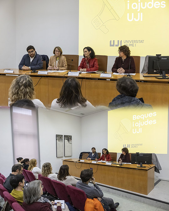 La Universitat Jaume I presenta el Plan de Ayudas y Becas Propias UJI 2026 con un nuevo portal web que centraliza todas las convocatorias