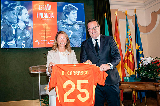 Castellón acogerá el 14 de octubre el partido internacional clasificatorio para el Europeo Sub-21 entre España y Finlandia 