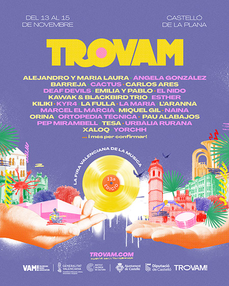 a Maria, Esther, Carlos Ares y El Nido, entre las primeras confirmaciones de la Fira Trovam 2025
