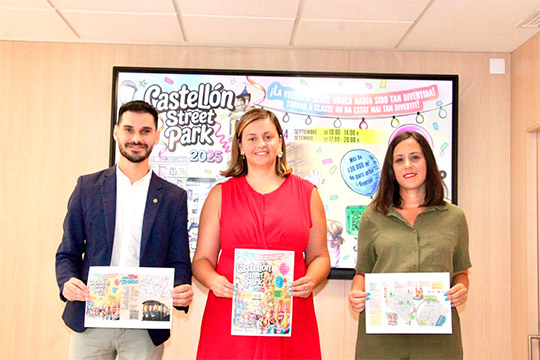 Castellón presenta una nueva edición del Street Park con 11 ubicaciones y el tren turístico como principal novedad