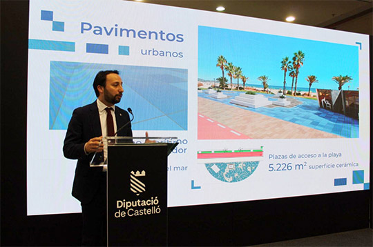 Castellón presenta los proyectos que posicionan a la capital como mejor escaparate urbano de la cerámica