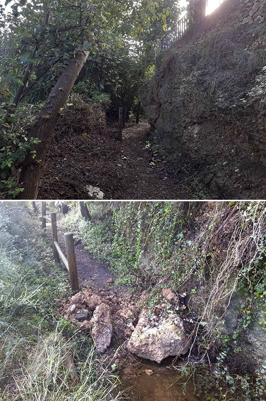El Consorcio Río MIjares activa la reparación de la senda botánica para reabrirla con todas las garantías después de los desprendimientos provocados por las últimas lluvias El Consorcio Río MIjares activa la reparación de la senda botánica para reabrirla con todas las garantías después de los desprendimientos provocados por las últimas lluvias
