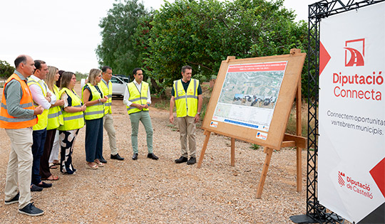 La Diputación de Castellón conecta oportunidades y vertebra la provincia con la rehabilitación y mejora de 33 kilómetros de carreteras 