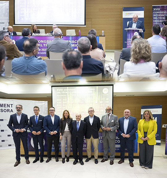 La Diputación de Castellón refuerza junto a ATC su apuesta por la industria cerámica con la presentación del XVIII Congreso Internacional del Técnico Cerámico 