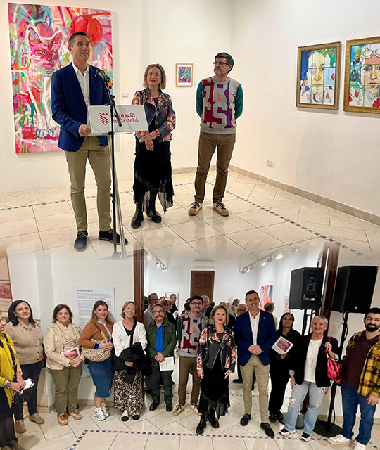 El ECO Les Aules de la Diputación de Castellón abre sus puertas a la exposición 'La aventura del rostro'