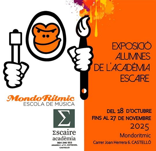 Exposición de alumnos de la academia Escaire