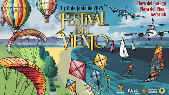 Disfruta de un fin de semana inolvidable en el Festival del Viento, 7 y 8 de junio