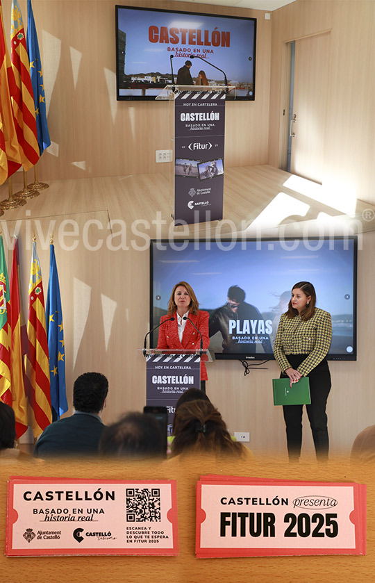 'Castellón, basado en una historia real’ es el lema de la campaña con la que la capital acude a Fitur para promocionar la riqueza de sus playas, la oferta cultural, deportiva, festiva, y gastronómica 