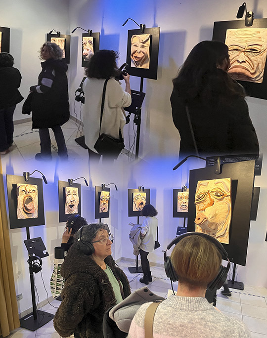 Más de medio millar de personas ya han visitado la performance artística ‘Joguets furtats’ en l’Espai Cultural Les Aules, de la Diputación Provincial de Castellón