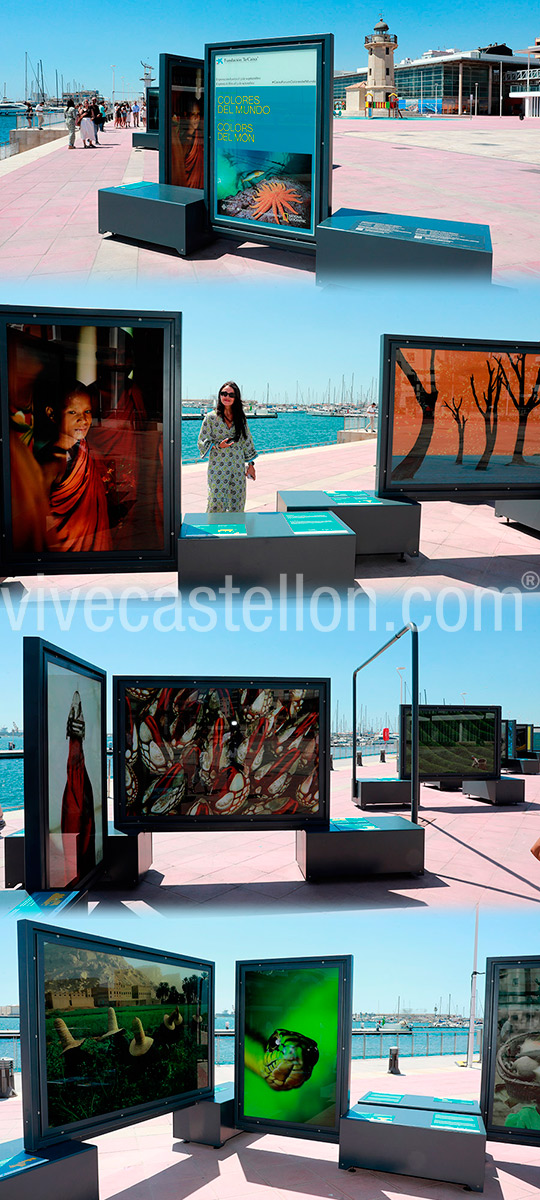 El Grao de Castellón descubre el significado del color en el mundo en una exposición de fotografías de National Geographic El Grao de Castellón descubre el significado del color en el mundo en una exposición de fotografías de National Geographic