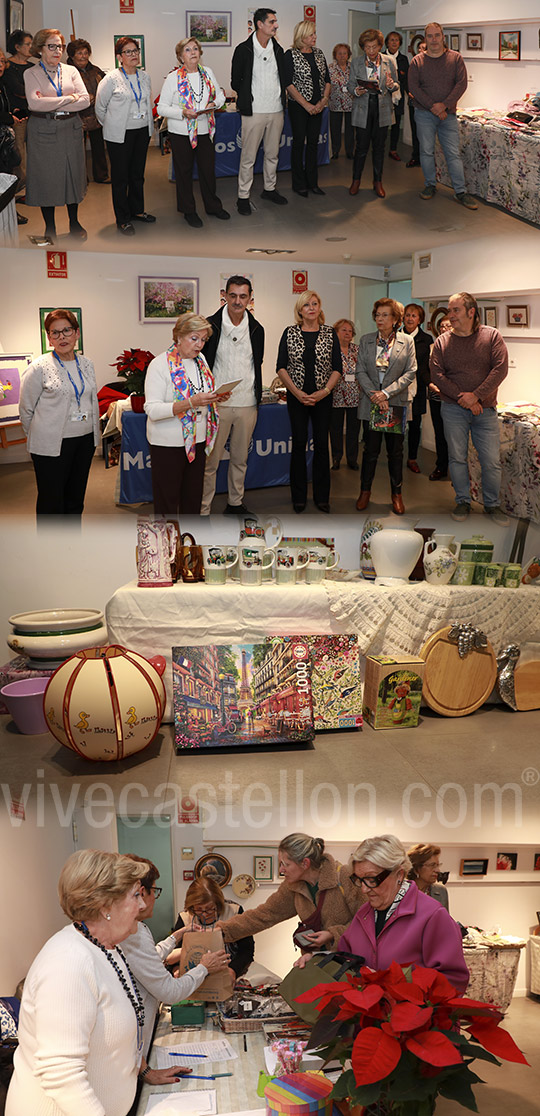 Tradicional mercadillo solidario de Manos Unidas en Castellón