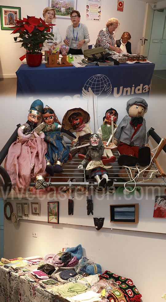 Tradicional mercadillo solidario de Manos Unidas en Castellón