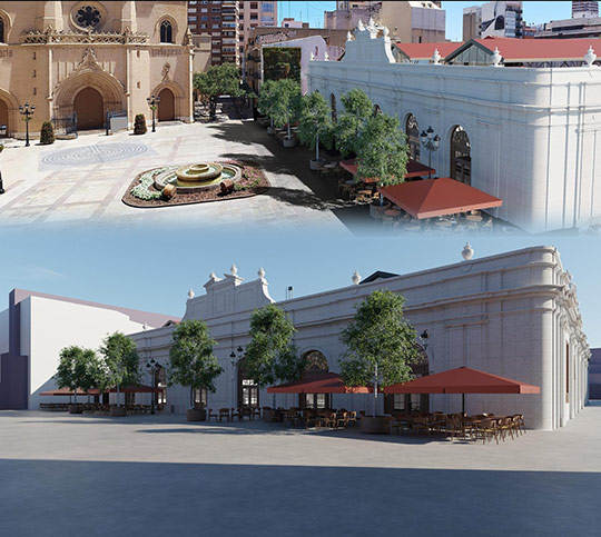 Presentación del proyecto de remodelación integral del Mercado Central de Castellón