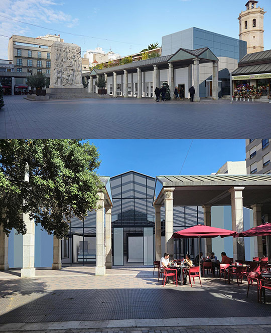 Presentación del proyecto de remodelación integral del Mercado Central de Castellón