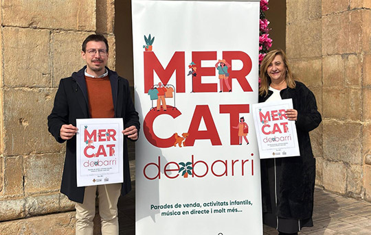 Castellón presenta una nueva edición de Mercat de Barri con la participación de 13 comercios del Distrito Sur