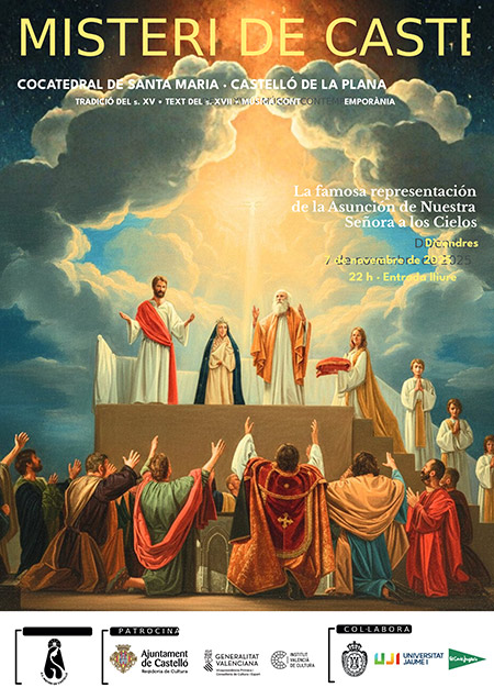 El Misteri de Castelló vuelve al presbiterio de la concatedral de Santa María