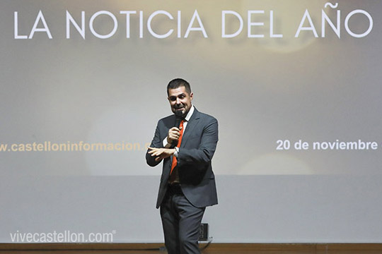Chimo Tirado. Premios Noticia del Año de Castellón Información 2025 