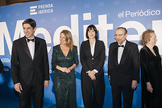 Gala del Cen­te­na­rio del perió­dico Medi­te­rrá­neo