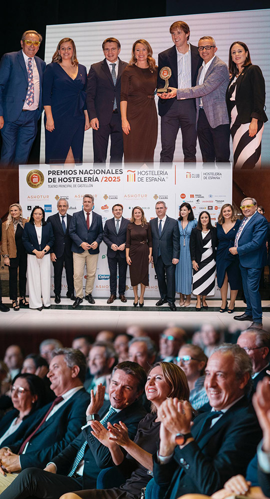 Castellón acoge la XIX edición de los Premios Nacionales de Hostelería y se consolida como referente gastronómico y turístico de España