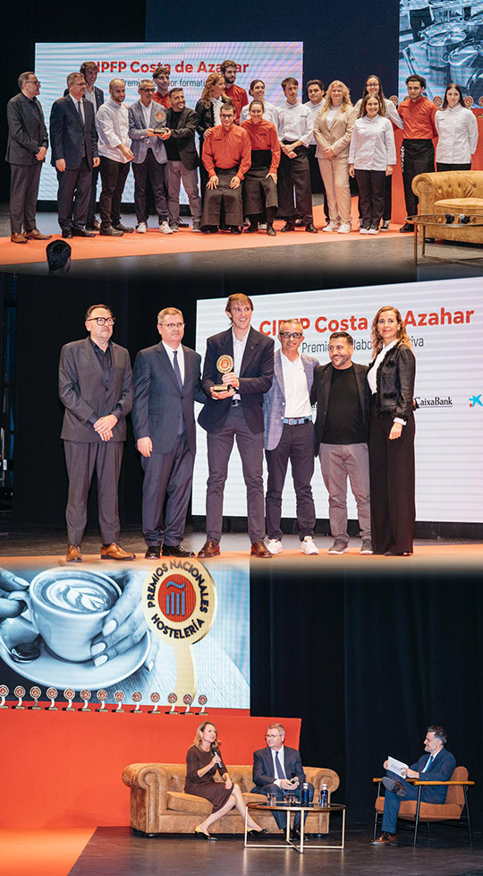 Castellón acoge la XIX edición de los Premios Nacionales de Hostelería y se consolida como referente gastronómico y turístico de España