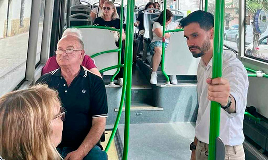 Castellón refuerza el transporte público para garantizar los desplazamientos en los eventos multitudinarios que se celebran en el Grao
