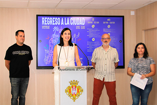 Castellón da la bienvenida a la temporada cultural con un espectacular “Regreso a la Ciudad”