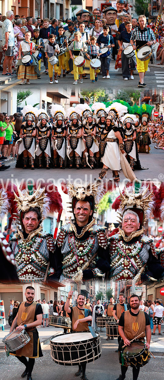 Tradicional Cavalcada de la Mar en el Grao de Castellón