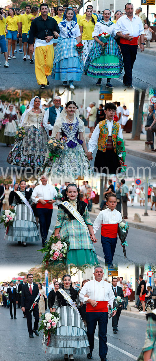 Homenaje a Sant Pere con la ofrenda floral y la procesión marítima