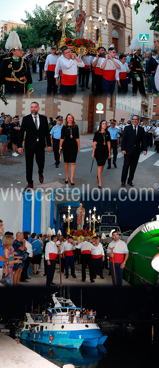Homenaje a Sant Pere con la ofrenda floral y la procesión marítima Homenaje a Sant Pere con la ofrenda floral y la procesión marítima