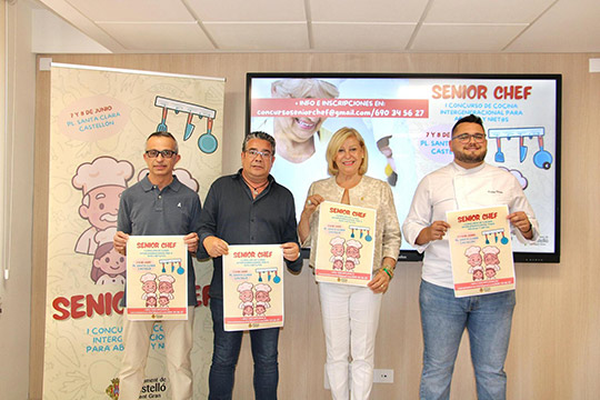 La concejalía de Gente Mayor organiza el primer concurso de cocina intergeneracional para abuelos, abuelas, nietos y nietas ‘Senior Chef’