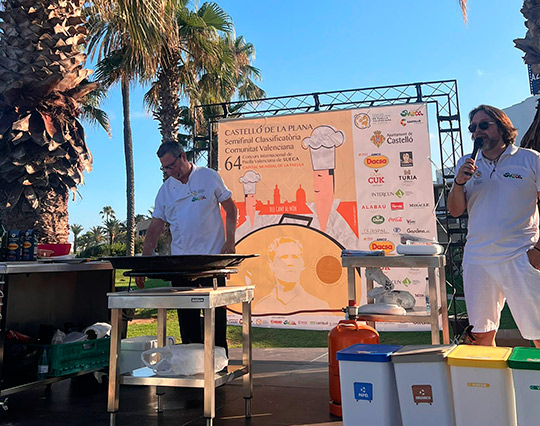  Castellón celebra un showcooking en el marco de la semifinal autonómica del Concurs Internacional de Paella Valenciana de Sueca