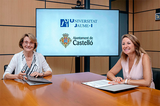 El Ayuntamiento de Castellón y la UJI renuevan la colaboración para mejorar la salud, calidad de vida y bienestar de los pacientes oncológicos
