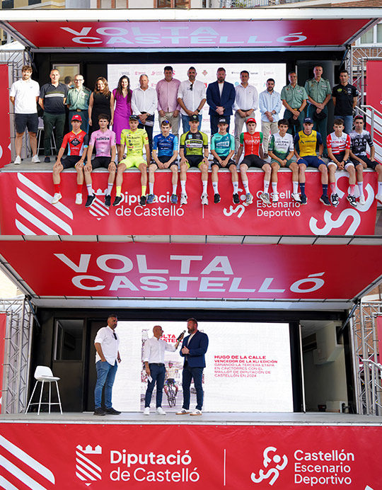 La Diputación de Castellón ensalza el espectáculo y la emoción de la Volta Castelló 2025