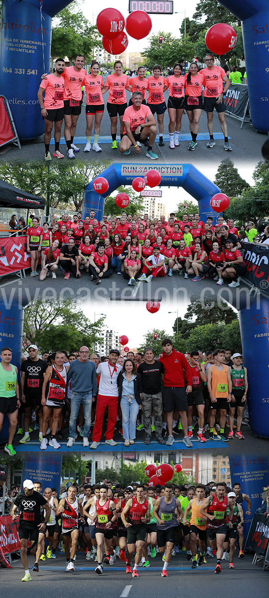 Castellón celebra la tercera edición del 5K y 10K Nocturno Castellón celebra la tercera edición del 5K y 10K Nocturno