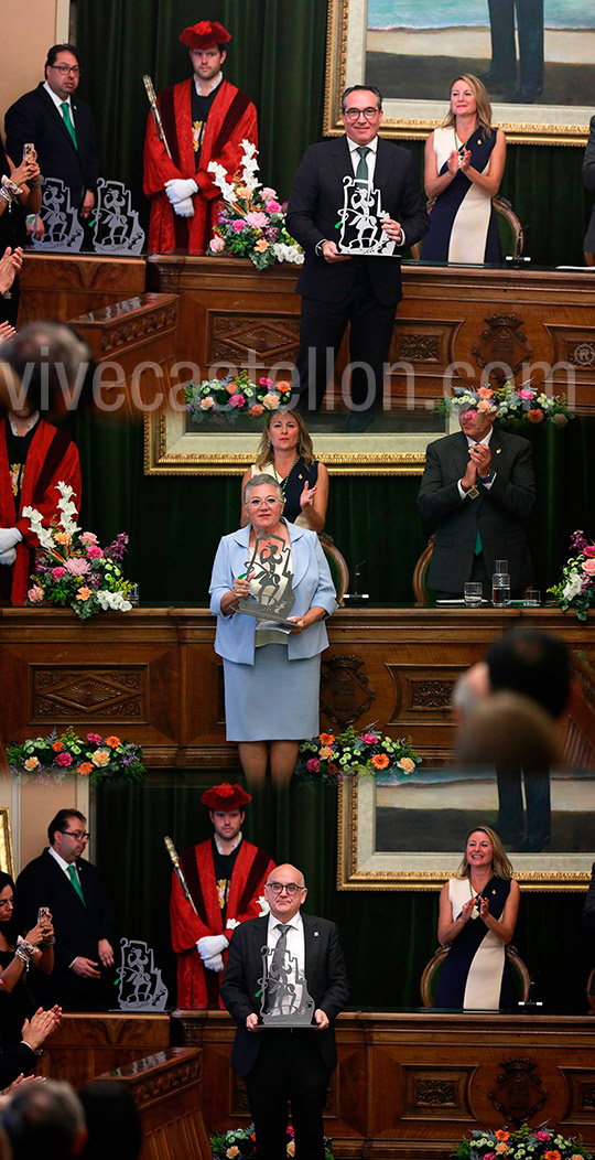 Castellón celebra sus 775 años reconociendo a quienes han contribuido a construir, transformar y proyectar la ciudad