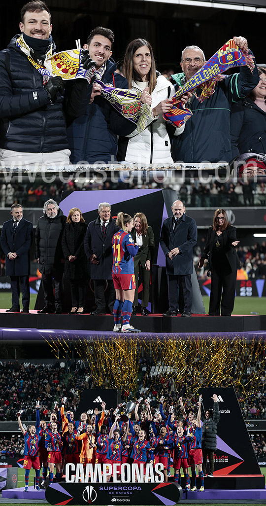 El F.C. Barcelona conquista la Supercopa de España femenina