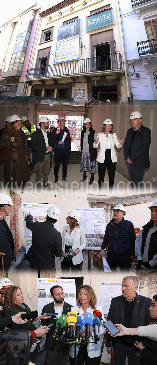 Carrasco: ´La nueva ‘Biblioteca 5.0’ será un edificio inteligente, sostenible y polivalente al servicio de los castellonenses´ Carrasco: ´La nueva ‘Biblioteca 5.0’ será un edificio inteligente, sostenible y polivalente al servicio de los castellonenses´