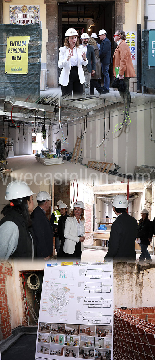 Carrasco: ´La nueva ‘Biblioteca 5.0’ será un edificio inteligente, sostenible y polivalente al servicio de los castellonenses´