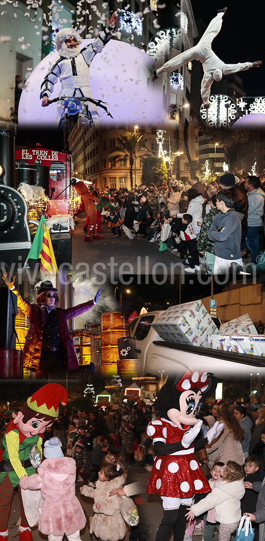 La magia de los Reyes Magos convierte la cabalgata en un acto multitudinario