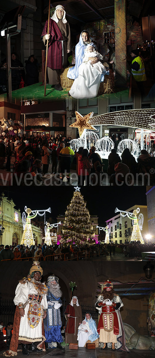 La magia de los Reyes Magos convierte la cabalgata en un acto multitudinario