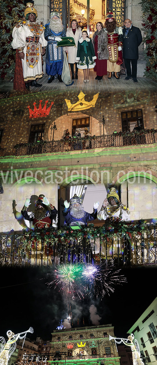La magia de los Reyes Magos convierte la cabalgata en un acto multitudinario