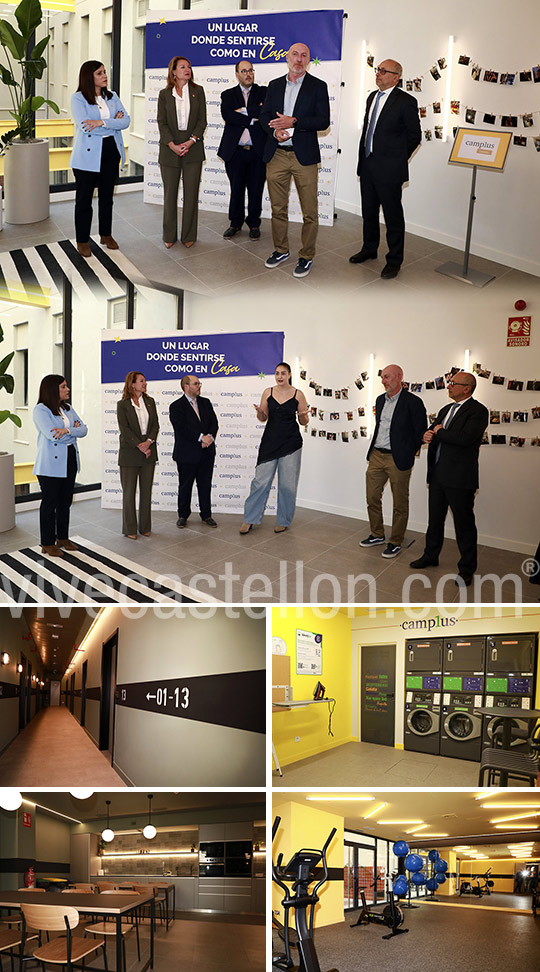 Castellón amplía su oferta para estudiantes en el Distrito Oeste con 183 plazas residenciales gracias a la iniciativa privada de Camplus