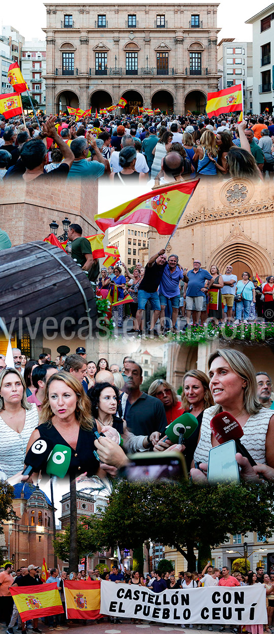 Miles de castellonenses muestran su apoyo y respaldo a Ceuta ante la grave crisis migratoria que está padeciendo Miles de castellonenses muestran su apoyo y respaldo a Ceuta ante la grave crisis migratoria que está padeciendo