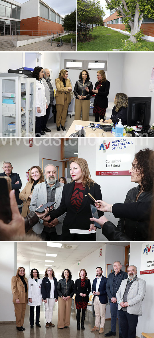 El consultorio médico auxiliar La Salera amplía sus instalaciones para una mejor calidad asistencial sanitaria